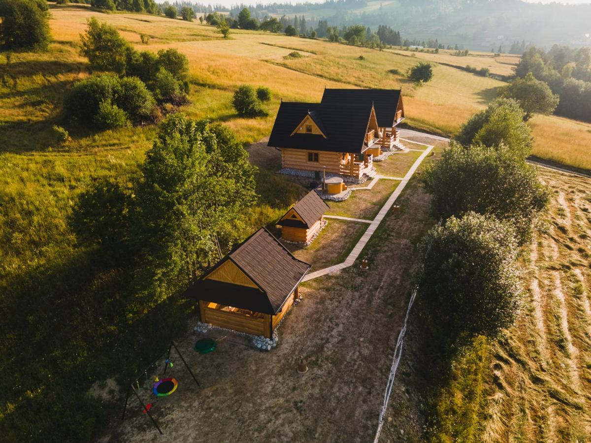 Domki Gorce Klikuszowa- Sauna, Jacuzzi Exterior photo