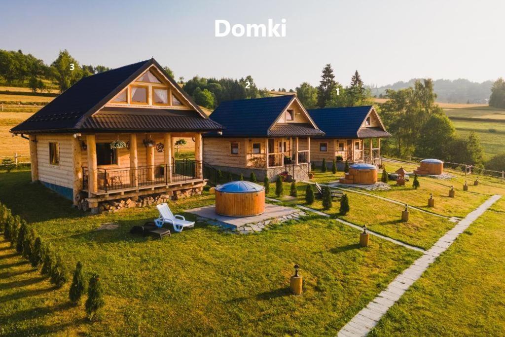 Domki Gorce Klikuszowa- Sauna, Jacuzzi Exterior photo